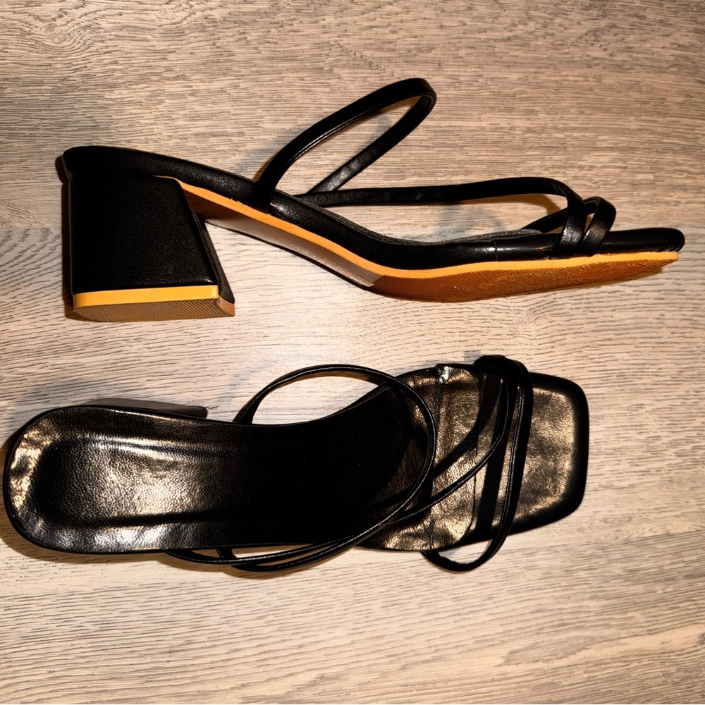 Heeled sandals